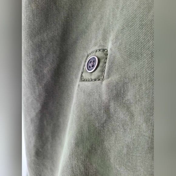 Green Parasuco Jeans Long Shirt or Dress - Picture 5 of 6